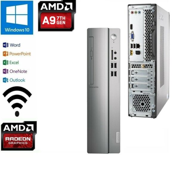 Lenovo IdeaCentre 310S - SFF/AMD A9-9425 3.1 8GB DR4 /1TB/WIFI/HDMI W10/OFFICE