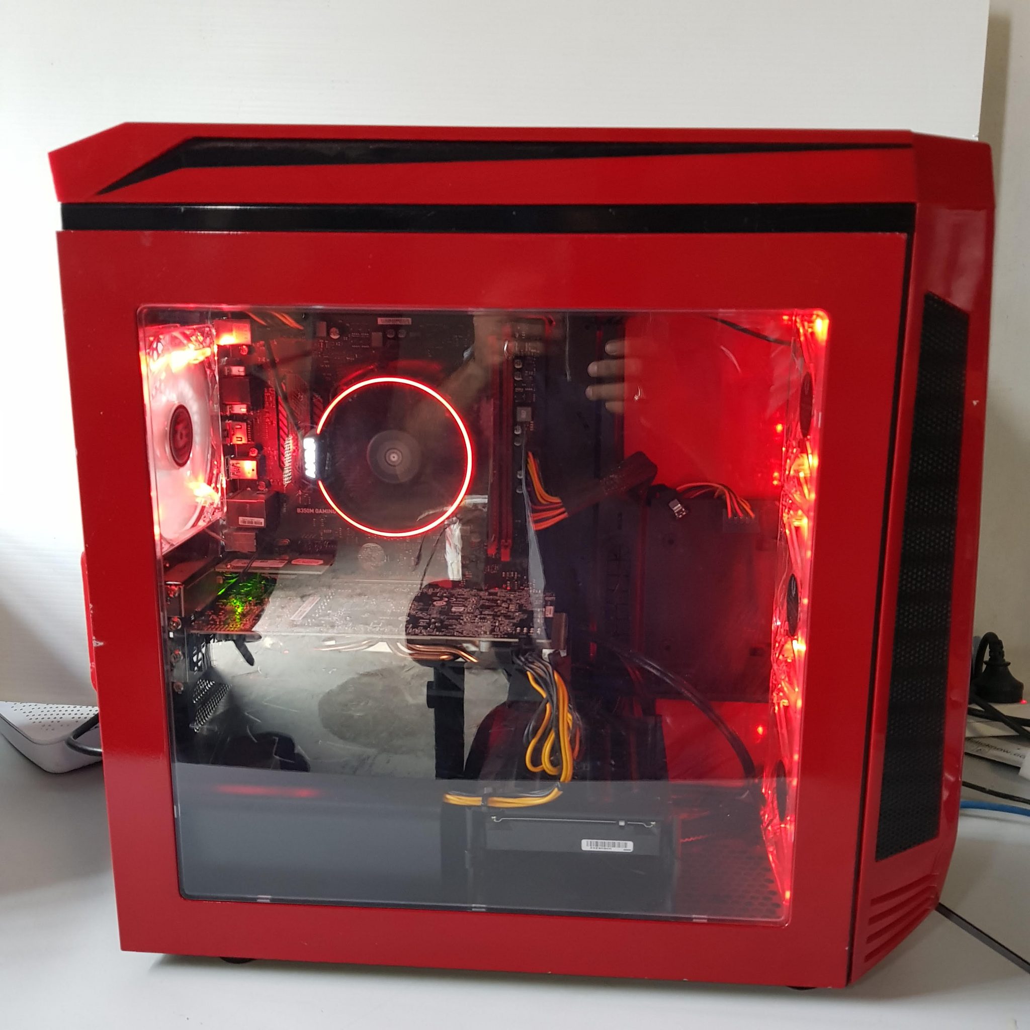 GAMING PRYON RAZEN 5 1500X 3.5GHZ 8CORER 16GB 128GB SSD 2TB 4GB RX570 ...