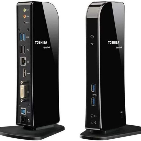 Toshiba PA3927A-1PRP Dynadock U3.0 Universal Docking Station for Dual Monitors