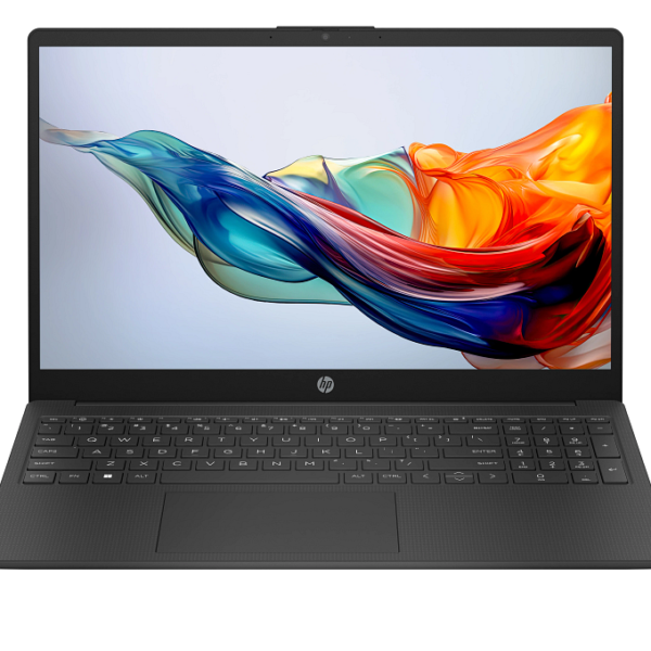 HP 15.6-inch i7-1255U/16GB/512GB SSD Laptop - win 11 office  Jet Black