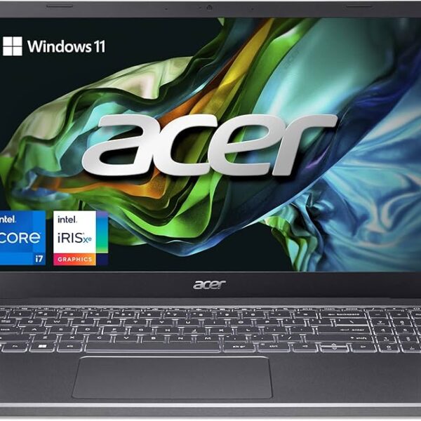 Acer Aspire 5 15.6-inch i7-1355U 13th Gen /8GB/512GB SSD Laptop - WIN 11 OFFICE Steel Grey