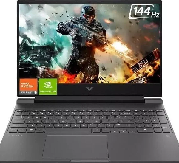 HP Gaming Victus 16" 144MHZ RYZEN 5 5600H 16GB RX5500M 4GB 144MHZ WIN11 BLACK