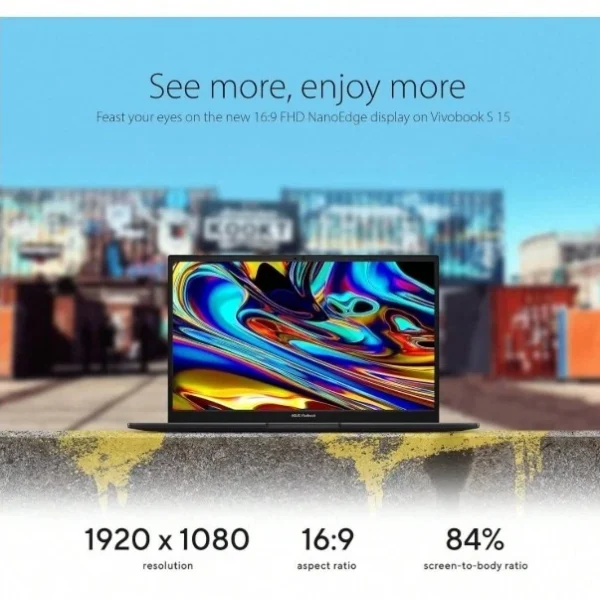 ASUS VivoBook Pro 15 OLED 15.6" FHD R5-5600H 8GB 512GB SSD Win11 Office Blue