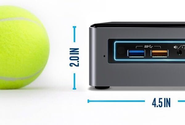 Intel Nuc7i5bnk Intel NUC7i5BNK i5 7260U 2.20GHz 8GB 256GB SSD WIFI  WIN 11 PRO OFFICE